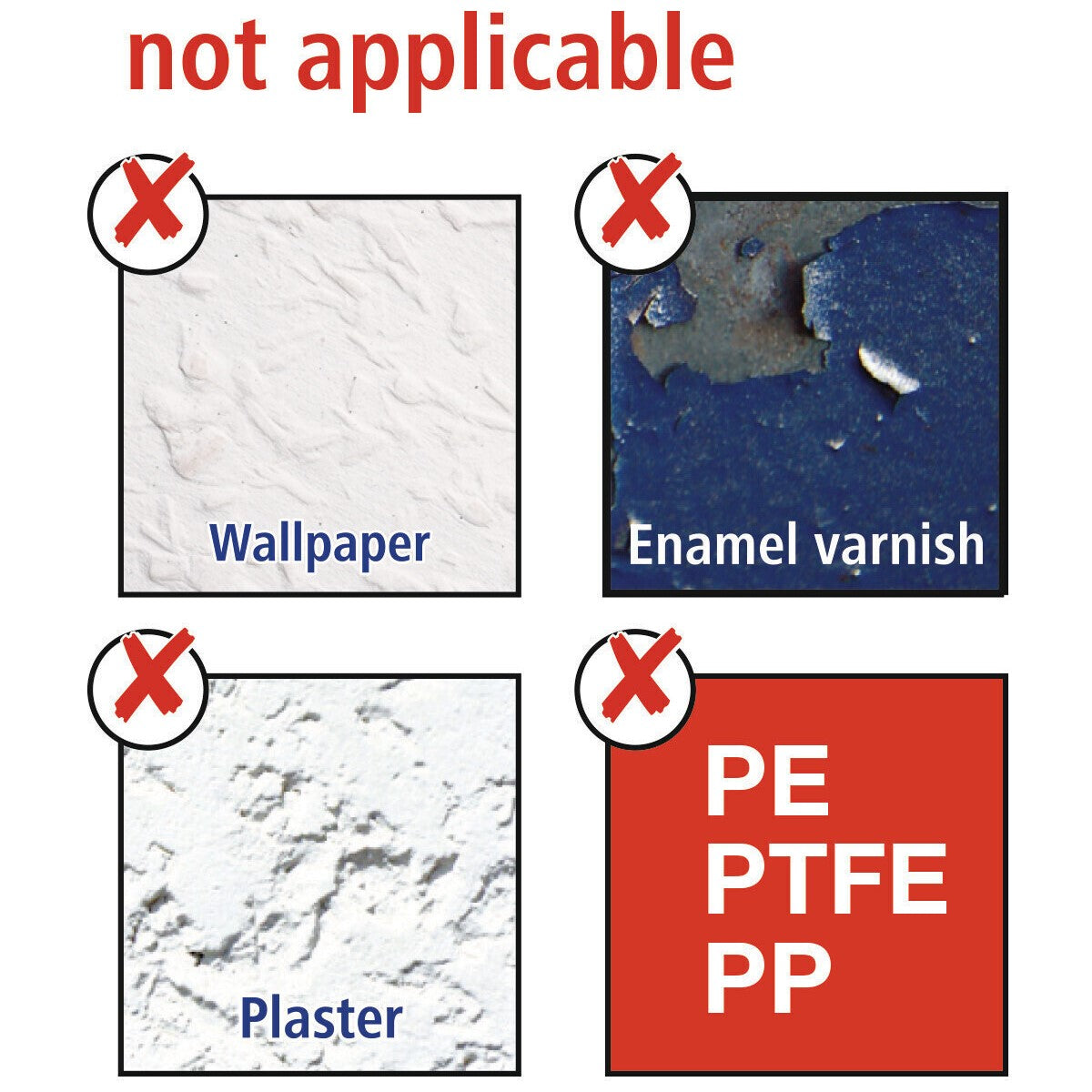 tesa® Nooblesse Handtuchring, Edelstahloptik, inkl. Klebelösung