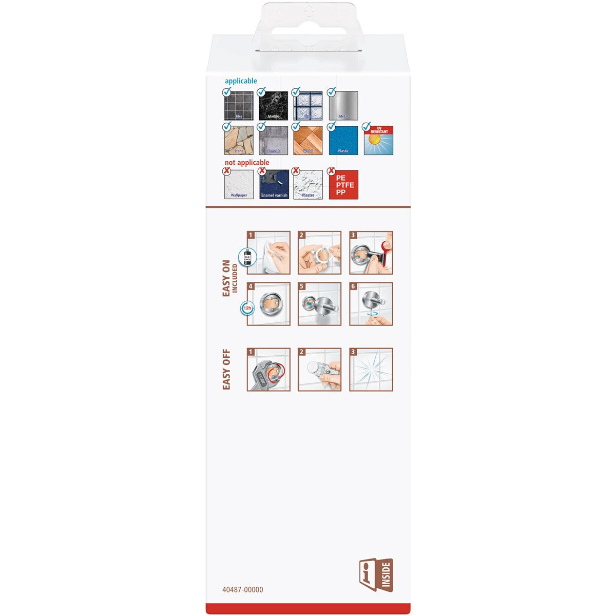 tesa® Nooblesse Seifenspender, inkl. Klebelösung