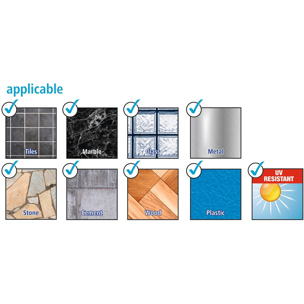 tesa® Nooblesse Zahnbürstenhalter, schickes Design, inkl. Klebelösung