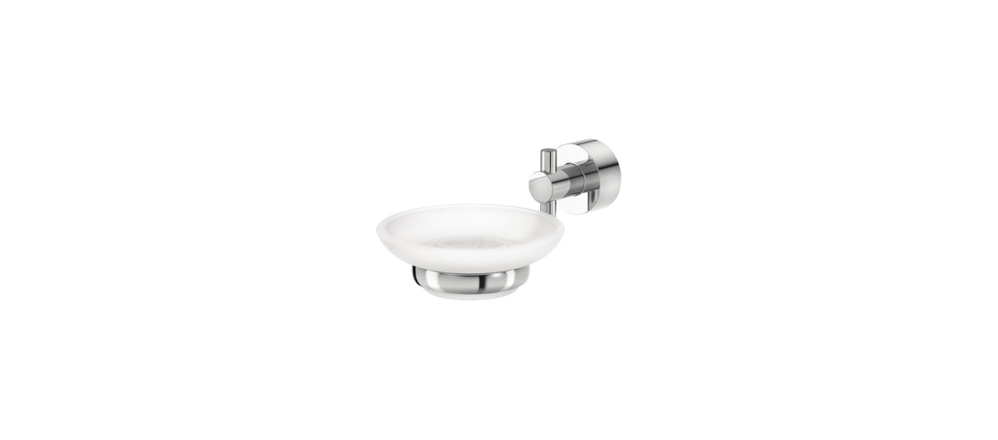 Lenz Pisa Seifenschale mit Halter, chrom Art. 5108202