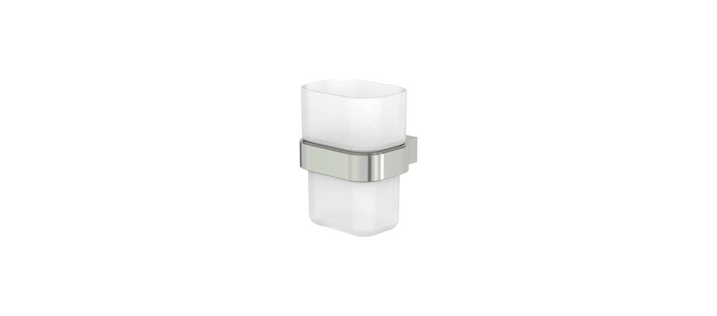 Lenz Karma Glashalter nickel matt Art. 3307622