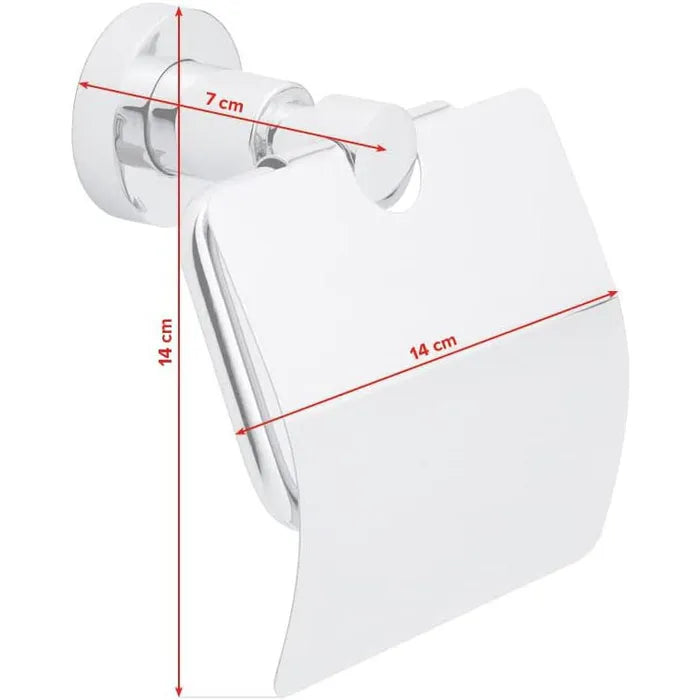 Nie wieder bohren Toilettenpapierhalter mit DeckelArt. LO236