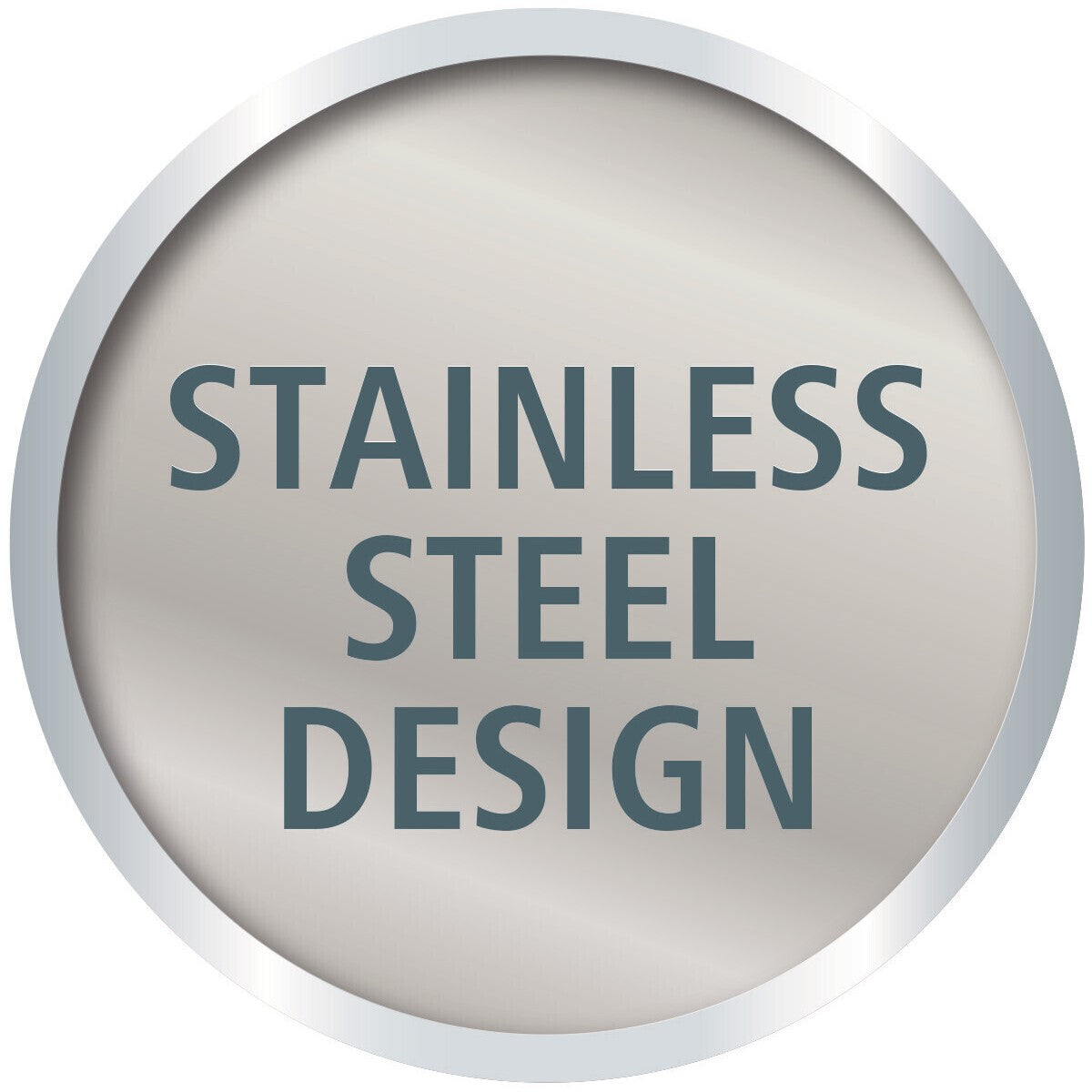 tesa® Nooblesse Toilettenbürste, Edelstahloptik, inkl. Klebelösung