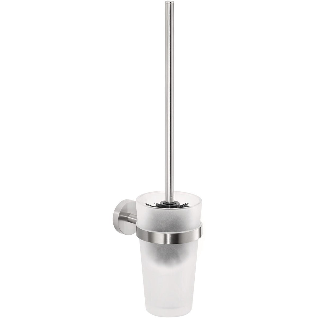 tesa® Nooblesse Toilettenbürste, Edelstahloptik, inkl. Klebelösung