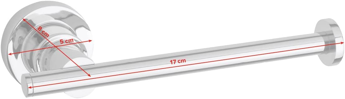 Nie wieder bohren Luup WC-Ersatzrollenhalter, chrom Art. LU234