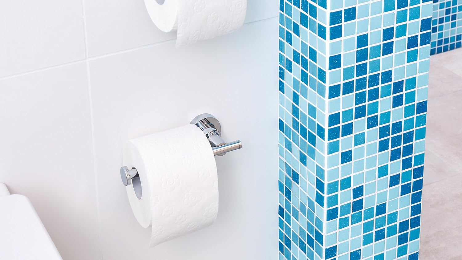 Nie wieder bohren Luup WC-Ersatzrollenhalter, chrom Art. LU234