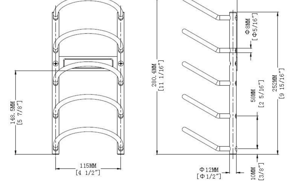 Lenz Soulution Gästetuchhalter Art. 3509502