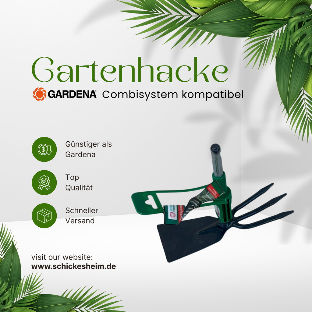 Günstige Gartenhacke als Gardena Ersatz