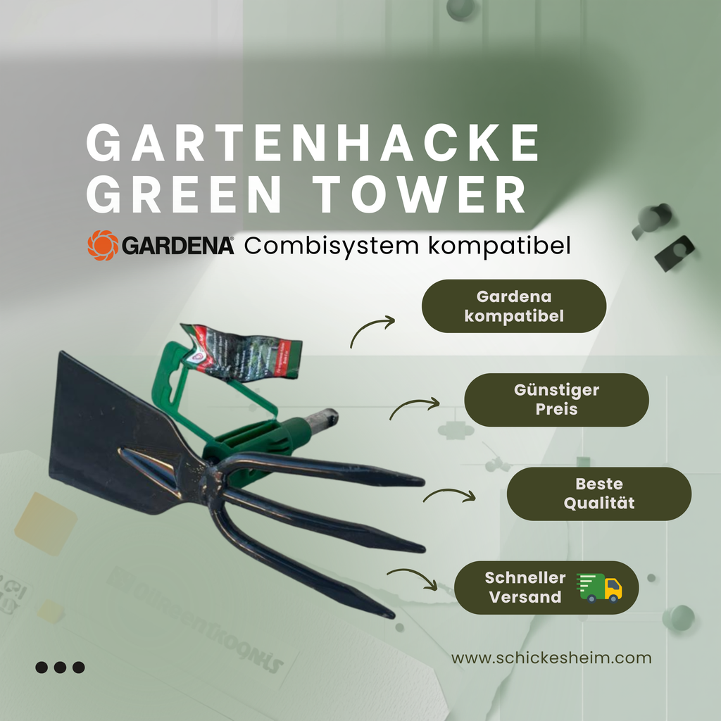 Gartenhacke Alternative zu Gardena – günstig & robust
