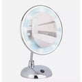 WENKO LED STYLE Kosmetik Spiegel Schmink 3 Vergrößerung Fach Beleuchtung Chrom Art. 3656440100