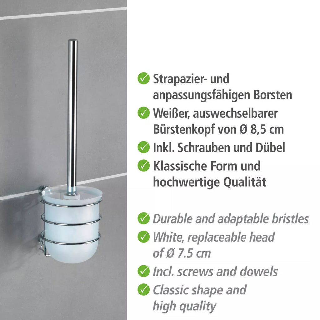 WENKO Classic WC Garnitur Klo Bürsten Halter Art. 22799100