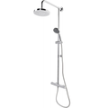 Saniscape Mono Duschsystem - Regendusche ø 20 cm - Inklusive Thermostatarmatur