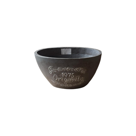 Pflanzgefäß Terracotta Einzelstück 1975 Originale Pflanzschale Massivo 21x26x38 mit Wasserablauf