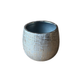 Indoor-Topf Silber Glanz 10 x 10 cm