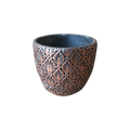 Einzelstück Königsmuster Bronze 13 x 13 cm