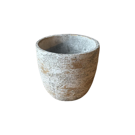 Einzelstück Gold/Weiß Streifen 14 x 14 cm