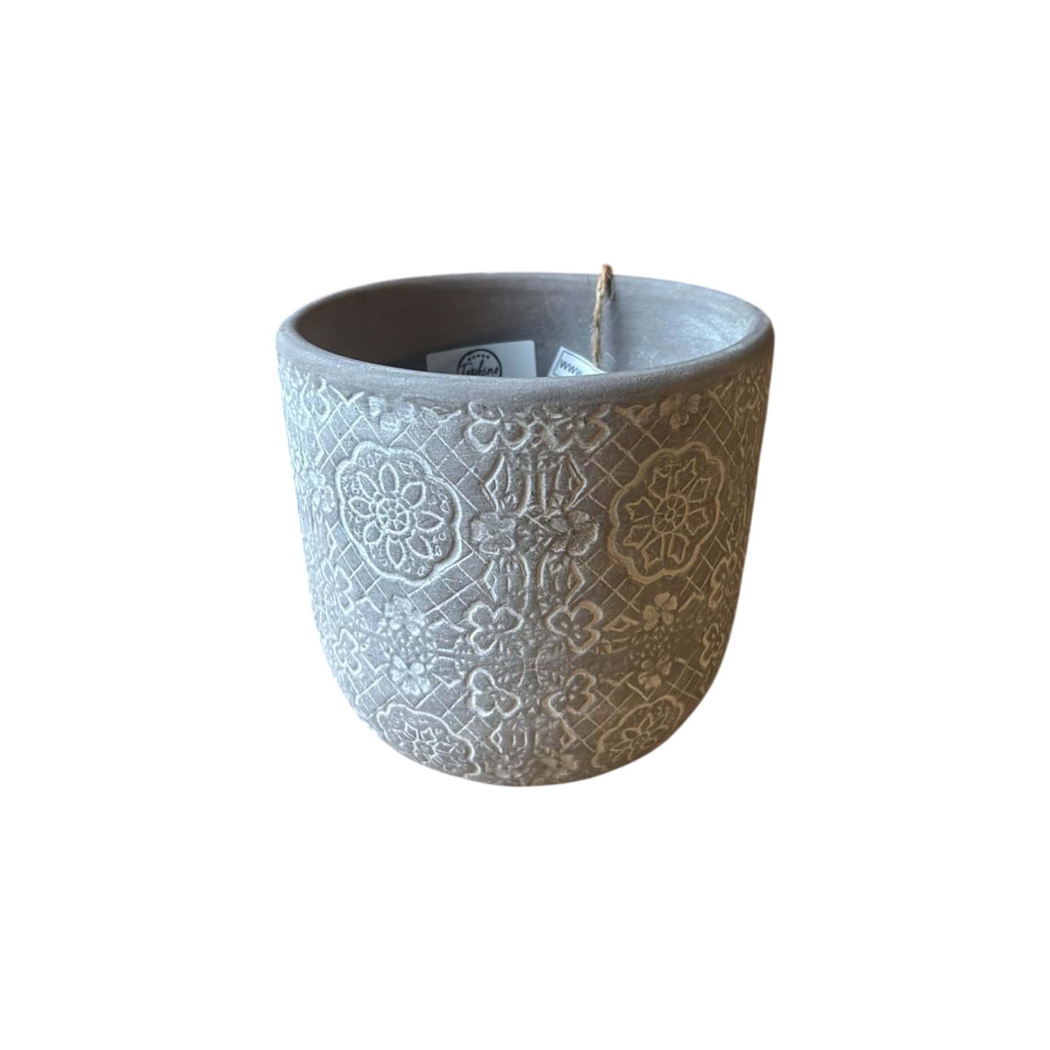 Einzelstück Blumen altmodisch 16 x 18 cm