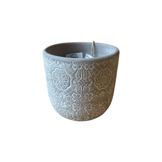 Einzelstück Blumen altmodisch 16 x 18 cm
